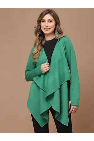 KASSUALLY Women Long Sleeves Longline Shrug
