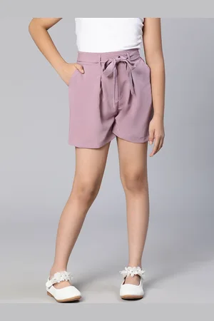 Oxolloxo Girls Regular Fit Casual Shorts
