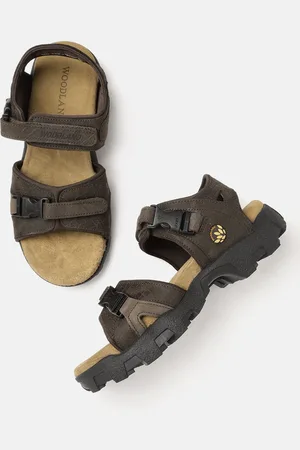 Woodland Men Leather Comfort Sandals