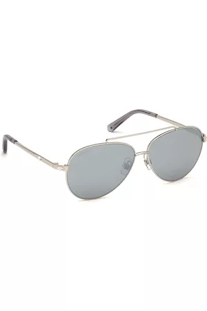 Swarovski Women Aviator Sunglasses with UV Protected Lens SK0194 60 16C