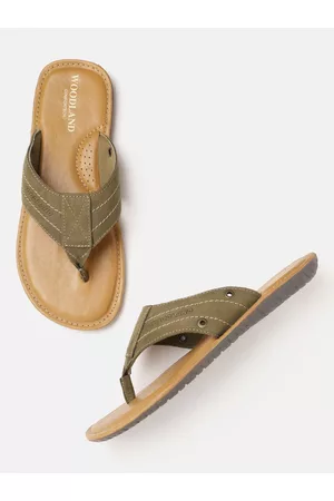 Woodland Men Leather Comfort Sandals