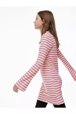 H&M Girls Trumpet-Sleeved Jersey Dress