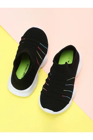 Lifestyle Boys Woven Design Slip-On Sneakers