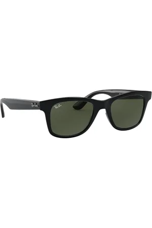 Ray-Ban Unisex UV Protected Green Lens Square Sunglasses - 0RB4640601/3150