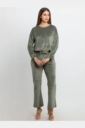 Status Quo Women Solid Tracksuit