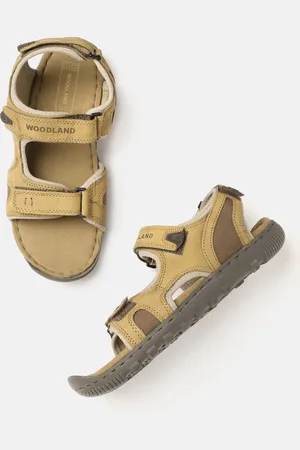 Woodland Men Leather Comfort Sandals
