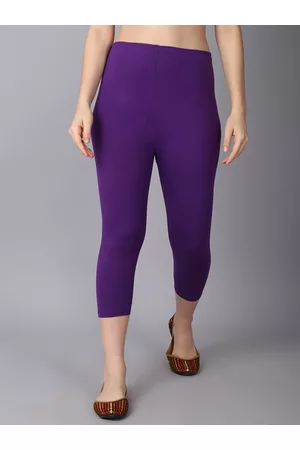 GRACIT Women Cotton Solid Mid Rise Capris