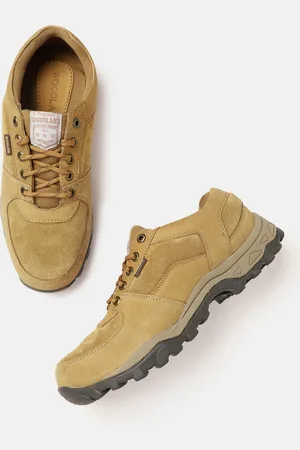 Woodland Men Leather Sneakers