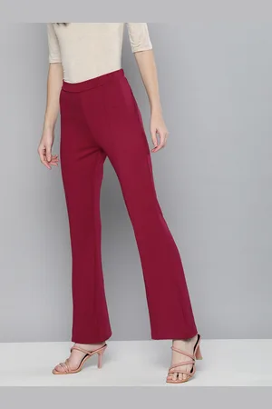 HERE&NOW Women Bootcut Trousers