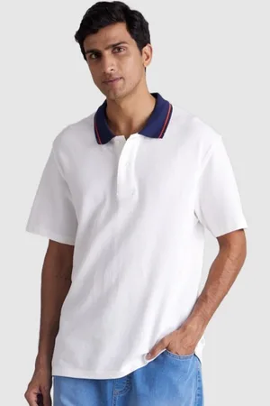 Celio Men Polo Collar Cotton T-shirt