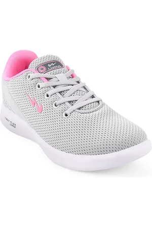 Campus Women Grey Mesh Running Shoes