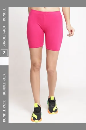 Jinfo Women Pack Of 2 Cycling Sports Shorts