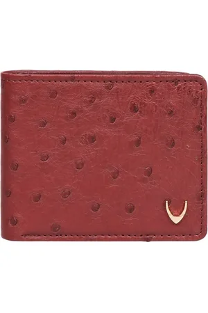 Hidesign Men Textured Leather Two Fold Wallet