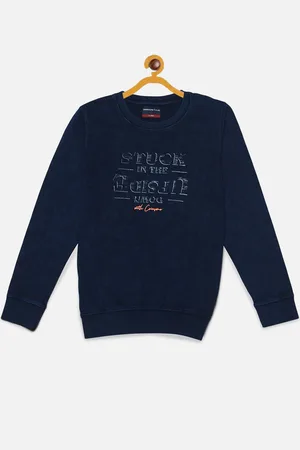 Crimsoune Club Boys Printed Cotton Sweatshirt