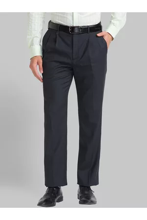 Buy Park Avenue Khaki Cotton Super Slim Fit Trousers for Mens Online  Tata  CLiQ
