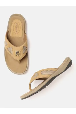 Woodland Men Leather Comfort Sandals