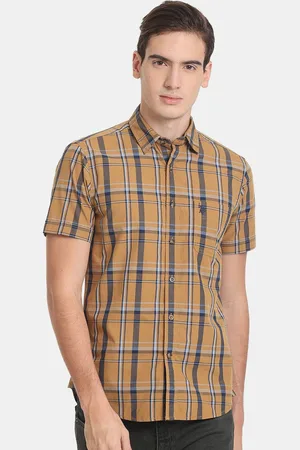 Ralph Lauren Men Slim Fit Tartan Checked Casual Pure Cotton Shirt