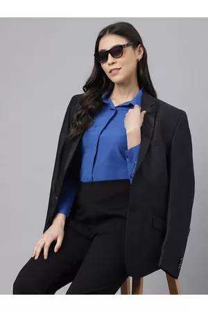 English Navy Women Formal Shirt