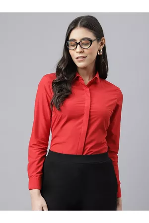 English Navy Women Formal Shirt