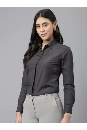 English Navy Women Formal Shirt