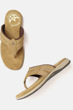 Woodland Men Leather Comfort Sandals