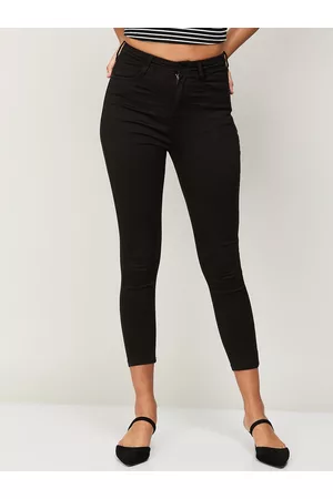 Lifestyle Women Mid Rise Regular Fit Skinny Fit Cotton Jeans