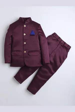 DKGF FASHION Boys Jodhpuri 2-Piece Party Suit