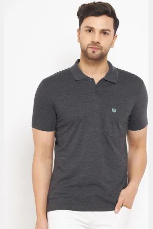 Duke Men Polo Collar Cotton T-shirt