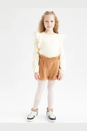 DeFacto Girls Top with Shorts
