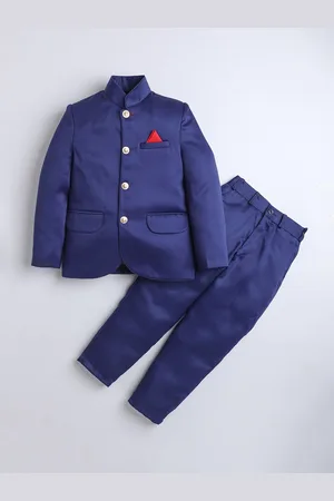 DKGF FASHION Boys Single-Breasted Two-Piece Party Suit