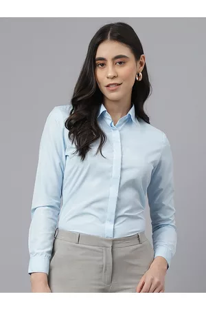 English Navy Women Formal Shirt