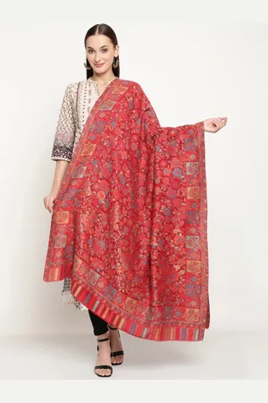 La Vastraa Women Woven-Design Woolen Shawl