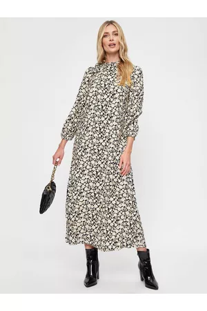 Dorothy Perkins Floral A-Line Midi Dress
