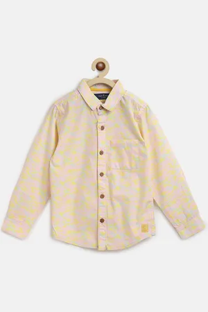 TALES & STORIES Boys Printed Pure Cotton Casual Shirt