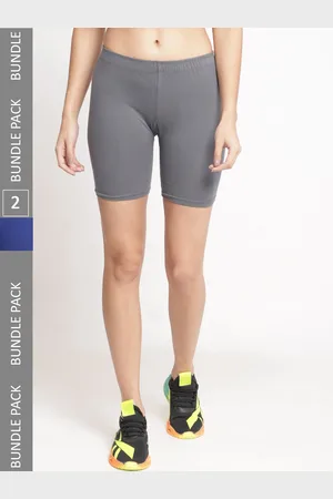 Jinfo Women Pack Of 2 Cycling Sports Shorts