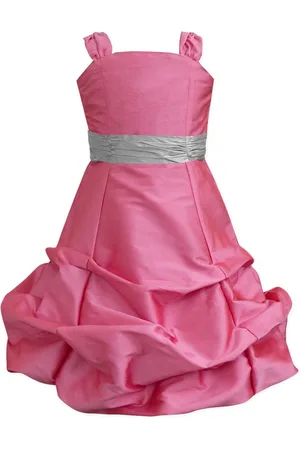 A.T.U.N. Girls Solid Ballroom Gown
