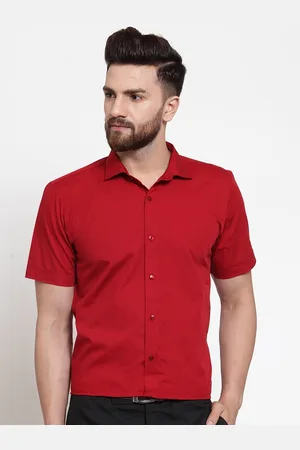 Purple State Men Cotton Slim Fit Formal Shirt