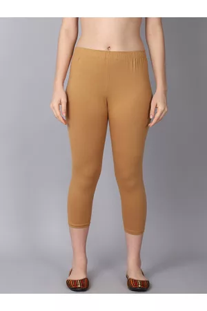 GRACIT Women Cotton Solid Mid Rise Capris