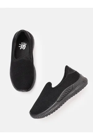 YK Kids Woven Design Slip-On Sneakers