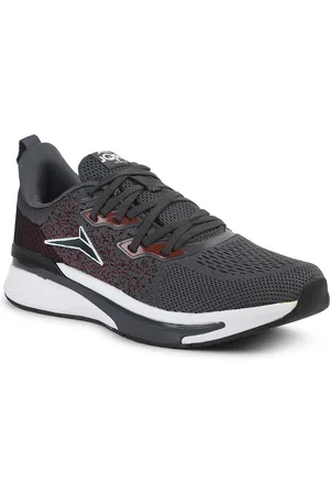 JQR Men PLAN Grey Mesh Running Shoes