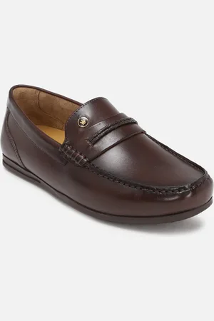 Louis Philippe Men Leather Loafers