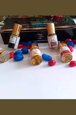 Menjewell Set Of 6 Couple Attar - 3 ml Each