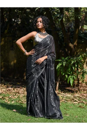 Suta Floral Zari Pure Cotton Saree