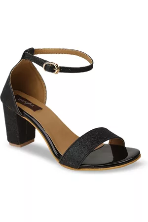 VALIOSAA Women Textured Party Block Heels
