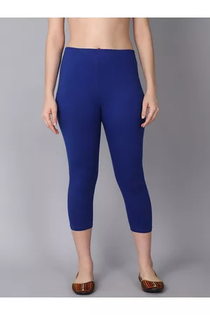 GRACIT Women Cotton Solid Mid Rise Capris