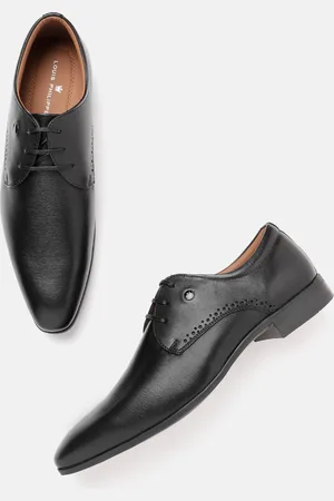 Louis philippe men's sales leather formal shoes