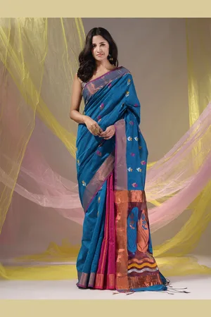 Charukriti Woven Design Zari Saree