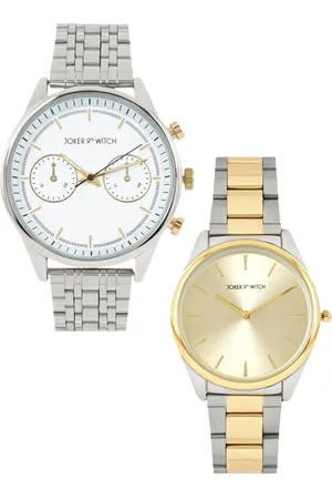 Joker & Witch Harry & Megan Analogue Couple Watch Gift Set JWCW246