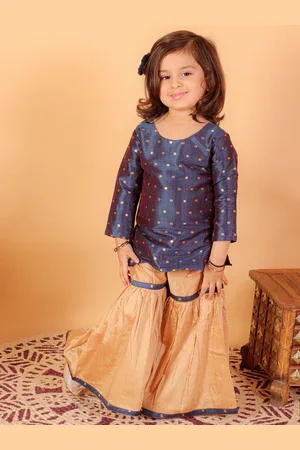 Vastramay Girls Kurti With Sharara