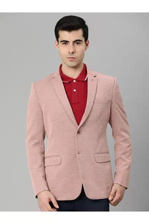 ESSAS club Men Regular Fit Single-Breasted Blazer